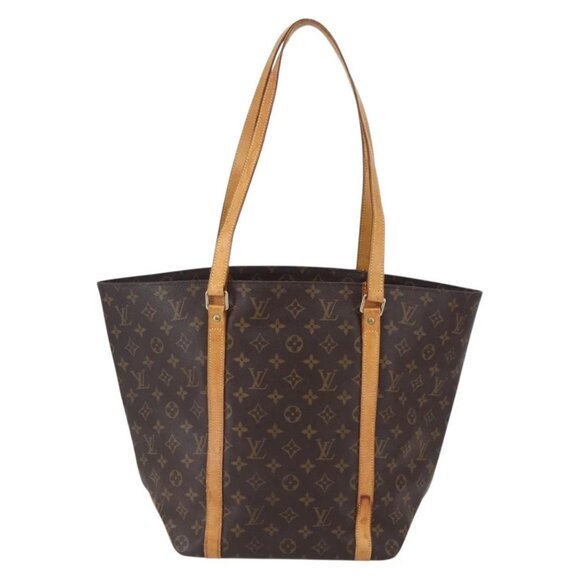 LOUIS VUITTON Monogram Sac Shopping Tote Bag M51108 LV Auth 149166 - Picture 3 of 16